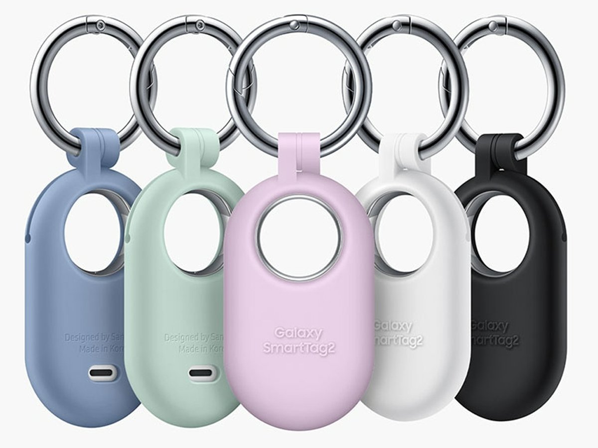 Samsung Silicon Case do Galaxy SmartTag2 lawendowy