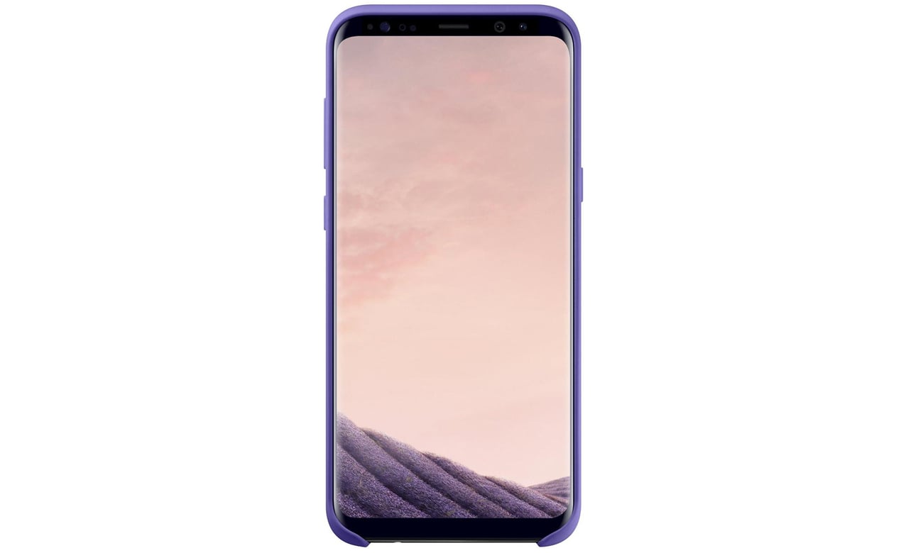 Silicone Cover do Galaxy S8+ fioletowy