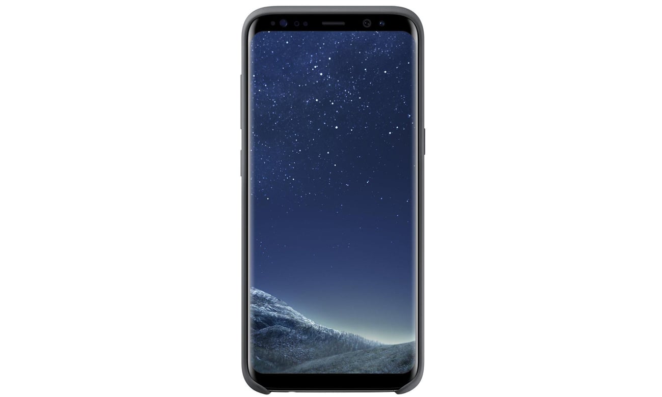 Silicone Cover do Galaxy S8 szare