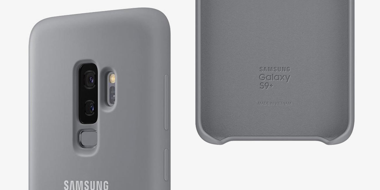 Samsung Silicone Cover do Galaxy S9+ Odporne na wstrząsy