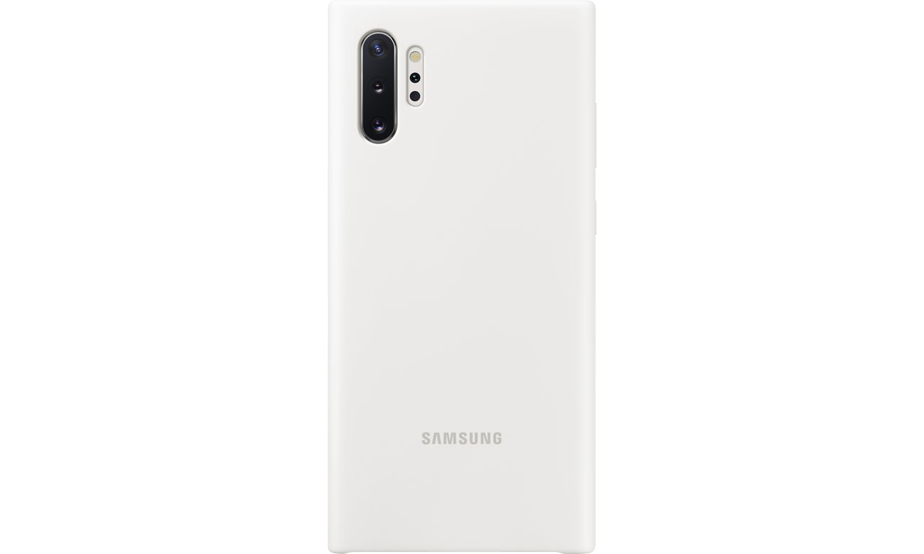 Samsung Silicone Cover do Galaxy Note 10+ biały