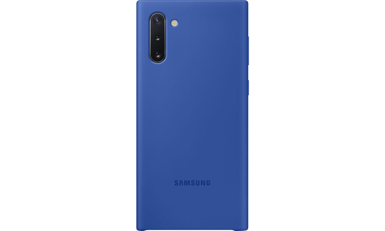 Samsung Silicone Cover do Galaxy Note 10 niebieski