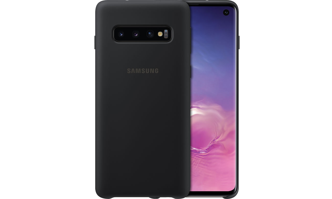 Etui Samsung Silicone Cover do Galaxy S10 czarne