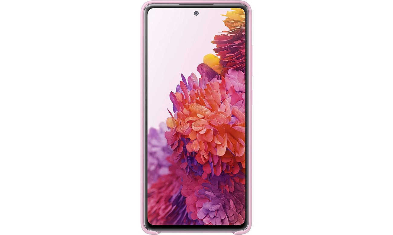 Etui Samsung Silicone Cover do Galaxy S20 FE różowe EF-PG780TVEGEU