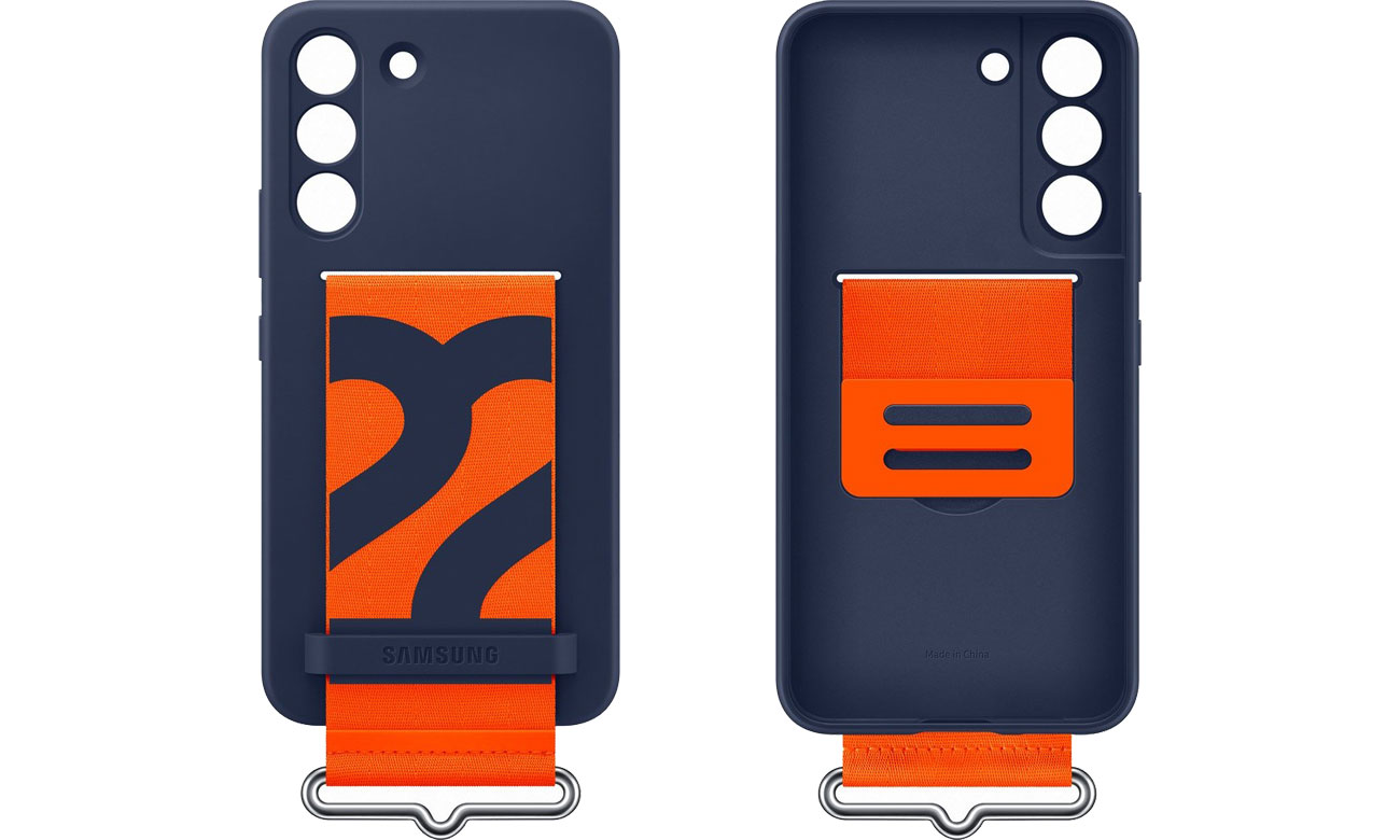 Samsung Silicone Cover z paskiem do Galaxy S22