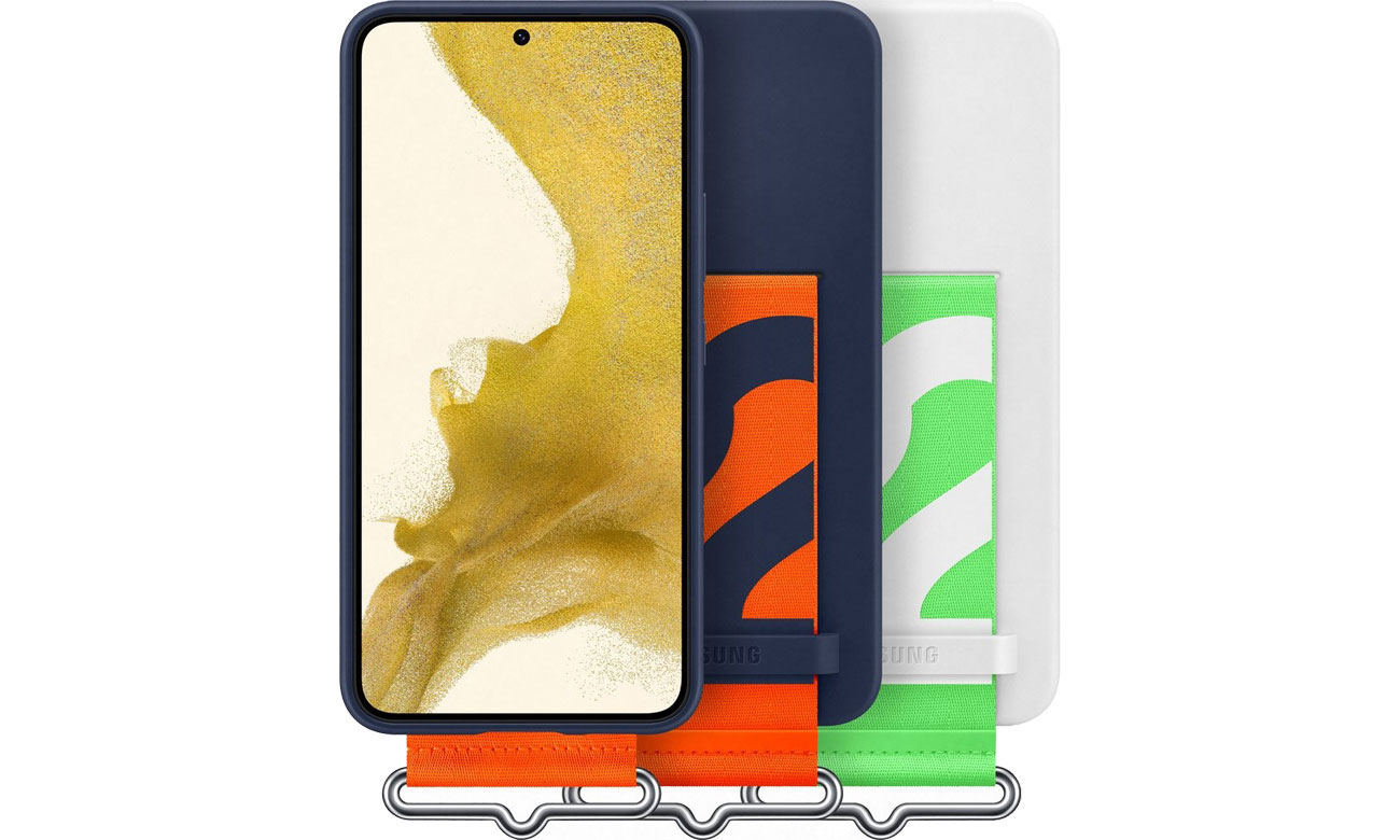 Samsung Silicone Cover z paskiem do Galaxy S22
