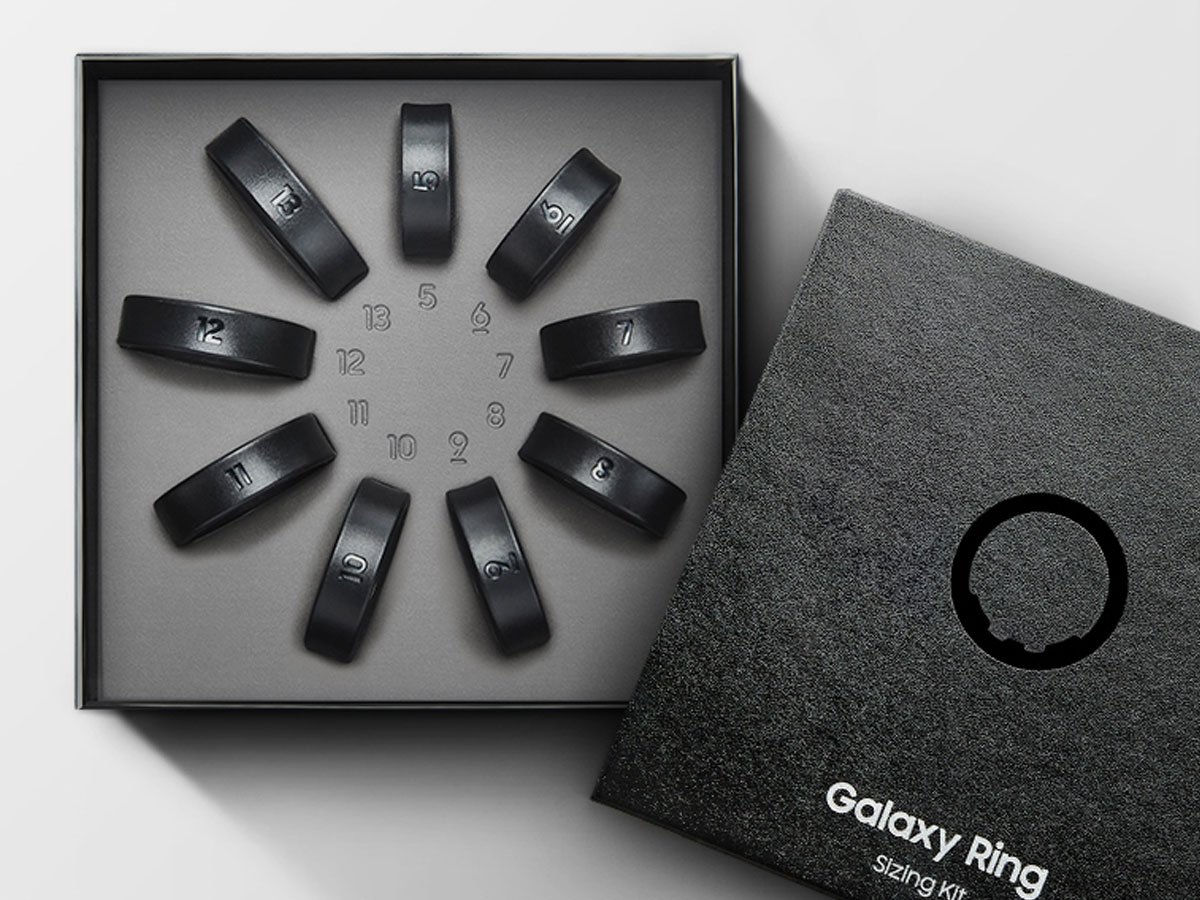 Samsung Sizing Kit - Galaxy Ring wygląd