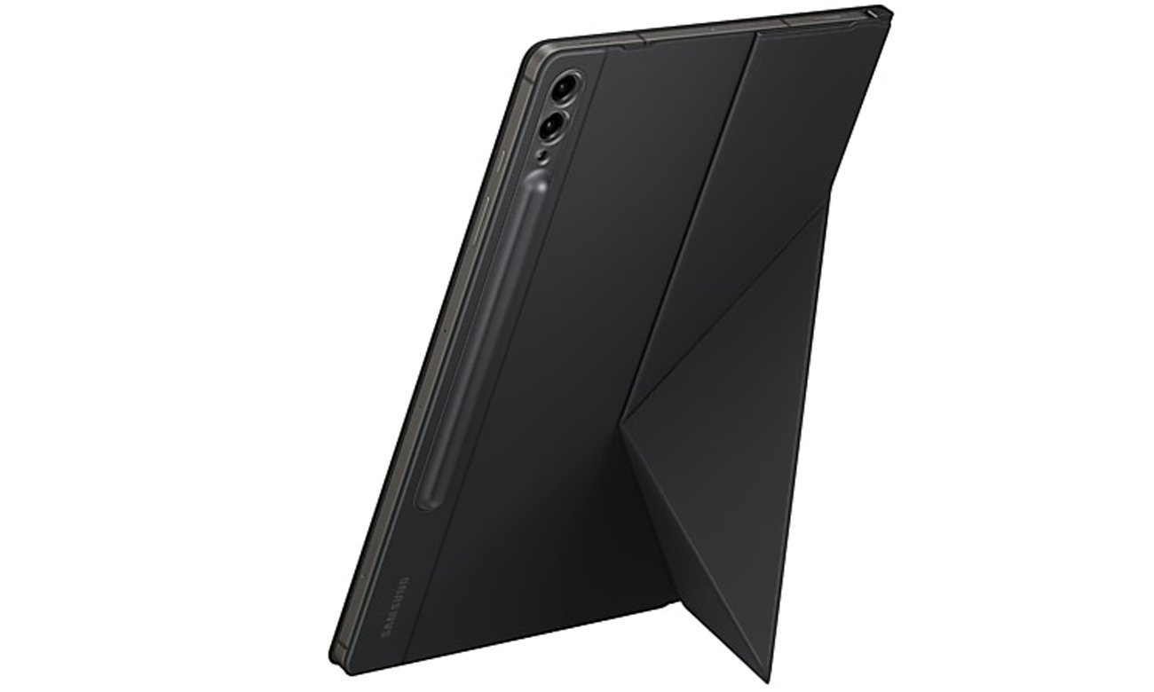 Smart Book Cover Samsung für Galaxy Tab S9+/FE schwarz