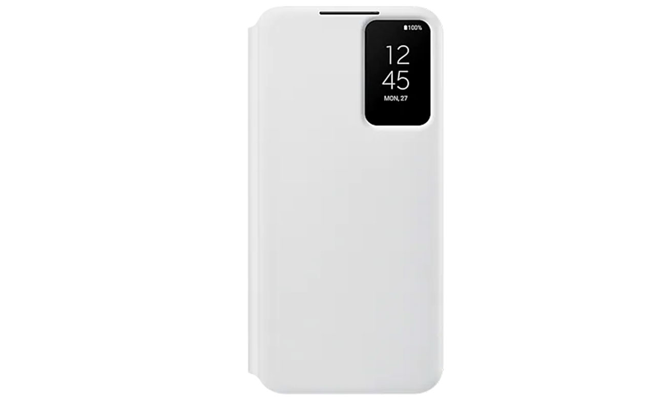 Samsung Smart Clear View Cover für Galaxy S22+ weiß