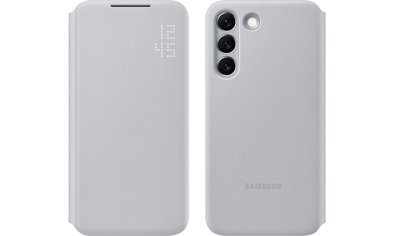 Samsung Smart LED View Cover do Galaxy S22 szary