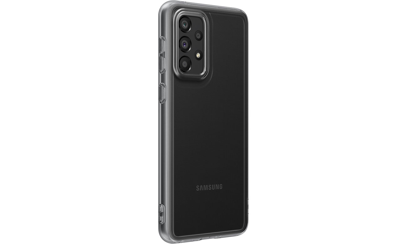 Samsung Soft Clear Cover do Galaxy A33 5G czarny EF-QA336TBEGWW