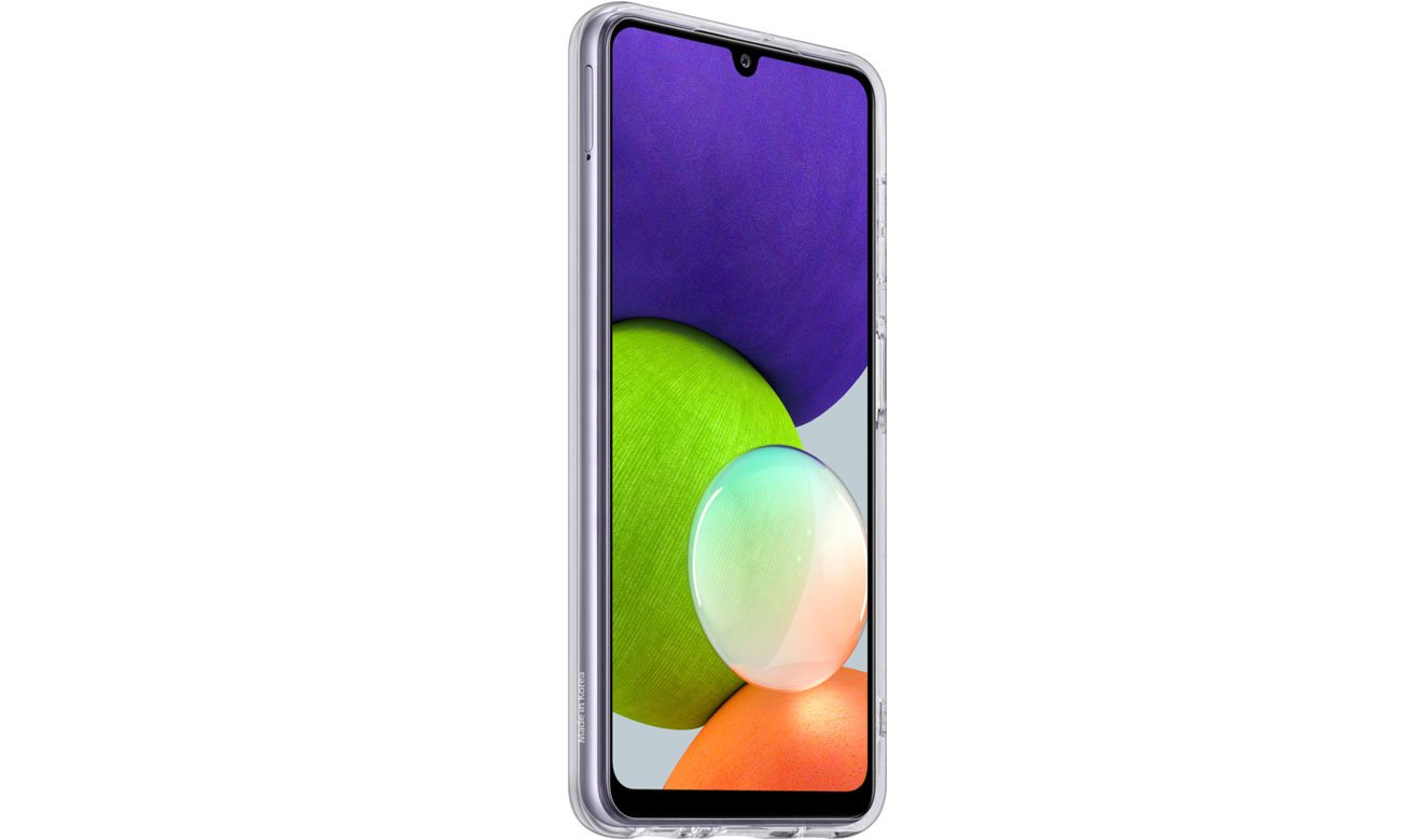 Ochrona przed uderzeniami i zadrapaniami Soft Clear Cover do Galaxy A22