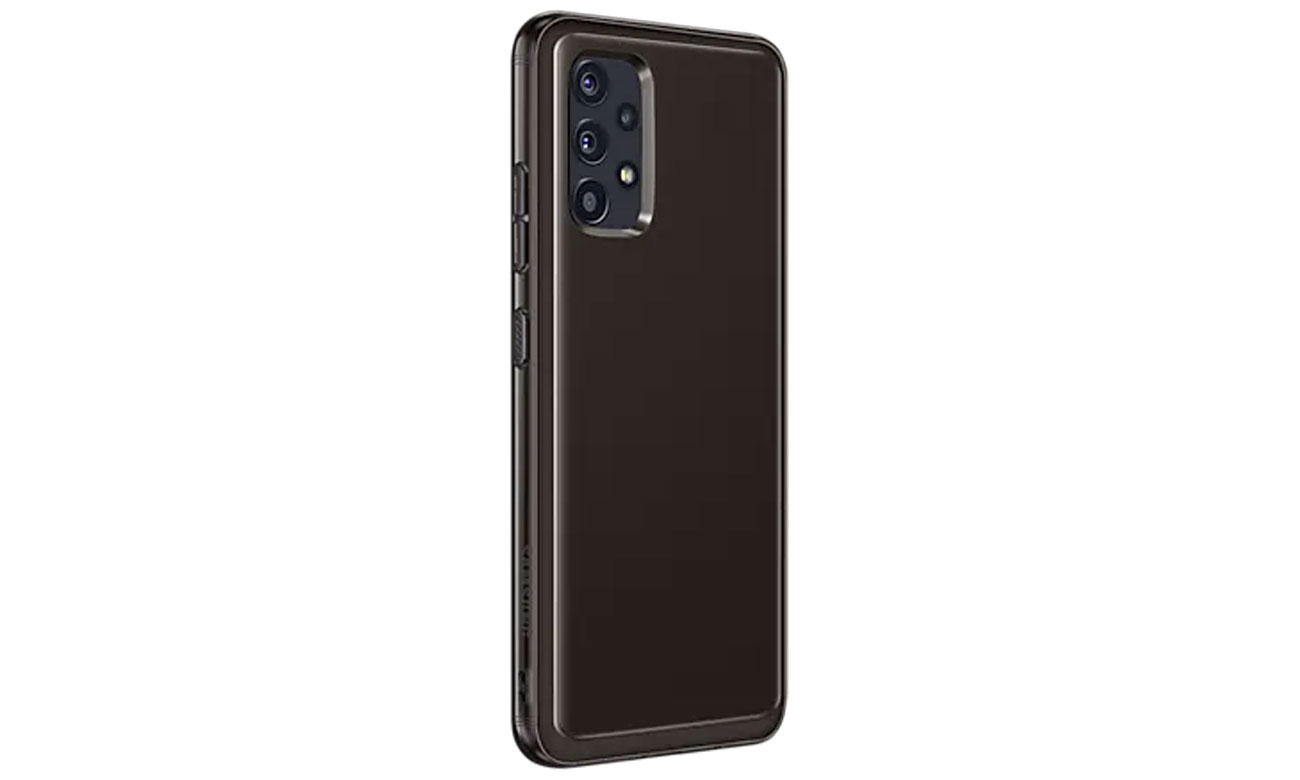 Etui Soft Clear Cover do Galaxy A32 czarny