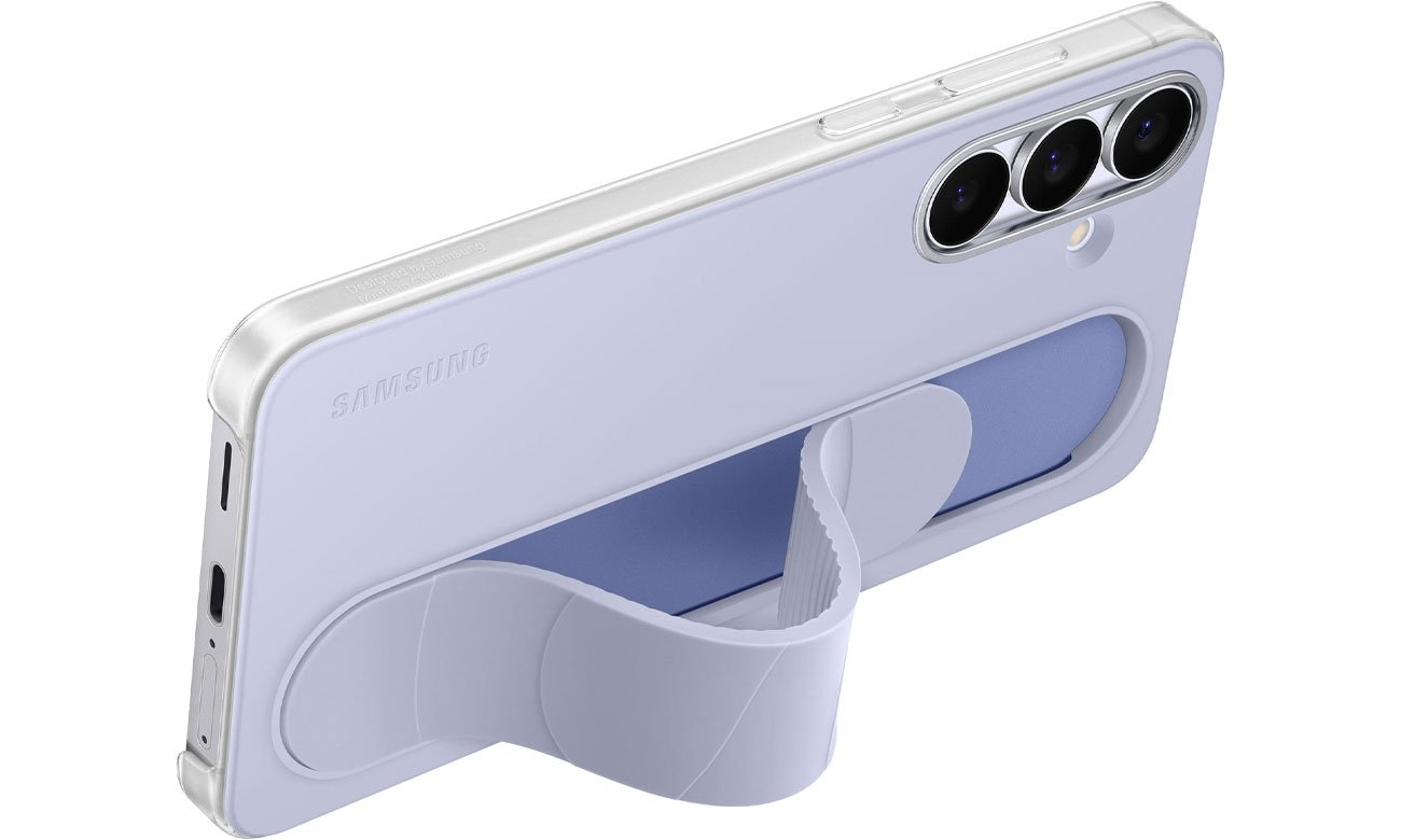 Samsung Standing Grip Case do Galaxy S25 FE light blue