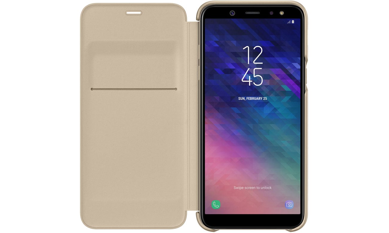 Samsung Wallet Cover do Galaxy A6 Kieszonka na karty