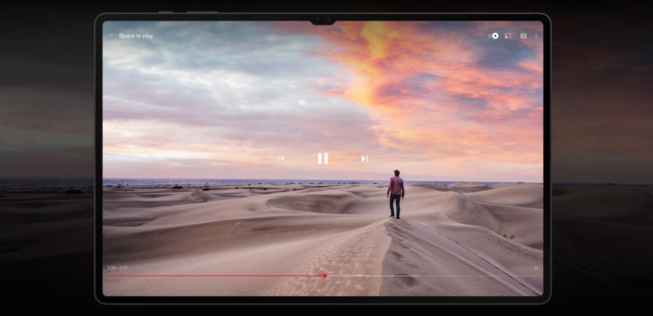 Спільний доступ до екрана на Samsung Galaxy Tab S8 Ultra