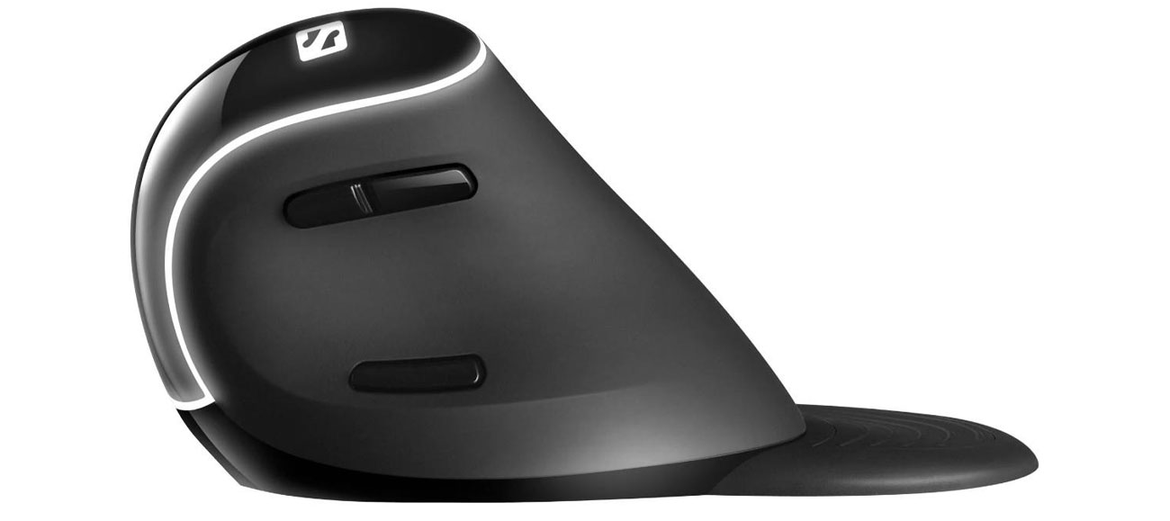 Sandberg Wireless Vertical Mouse Pro widok z boku