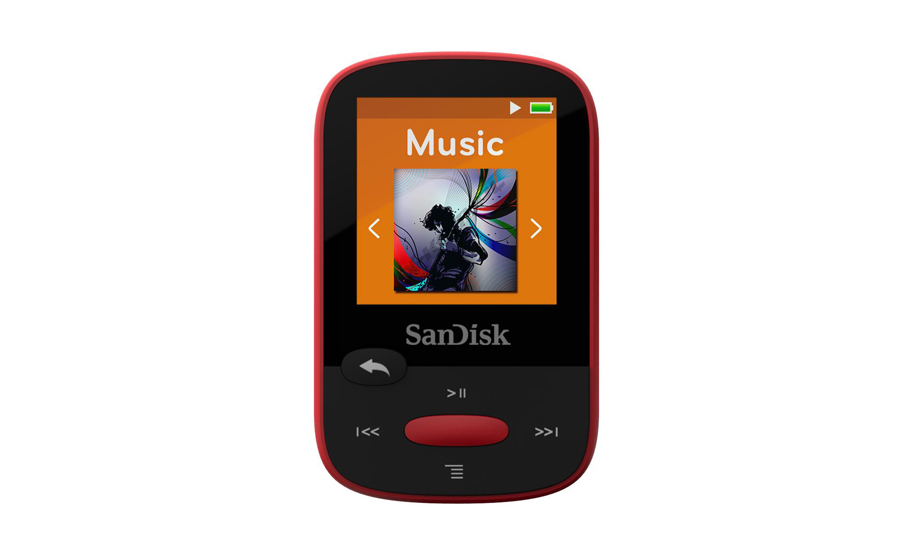 Odtwarzacz SanDisk Clip Sport 4GB Red