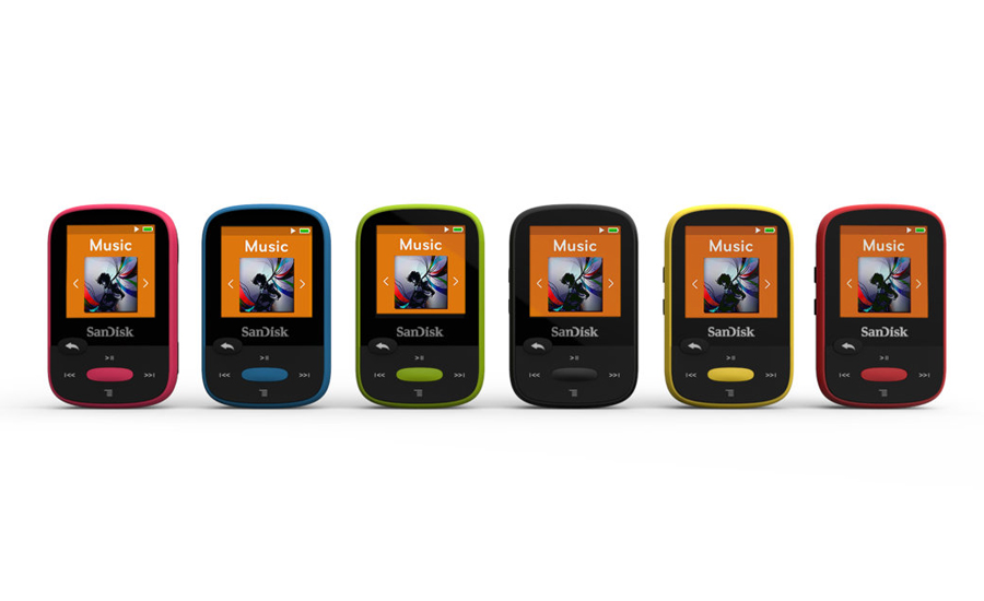 Odtwarzacz SanDisk Clip Sport 4GB Red