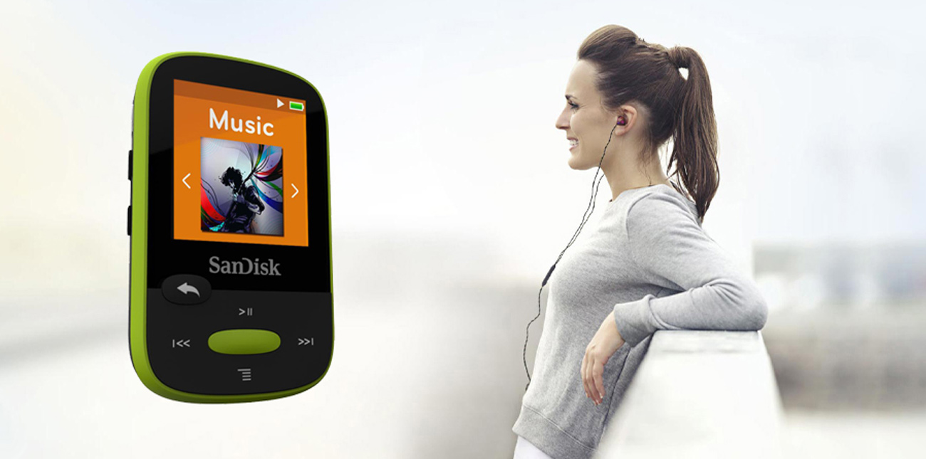 Odtwarzacz SanDisk Clip Sport 8GB Lime