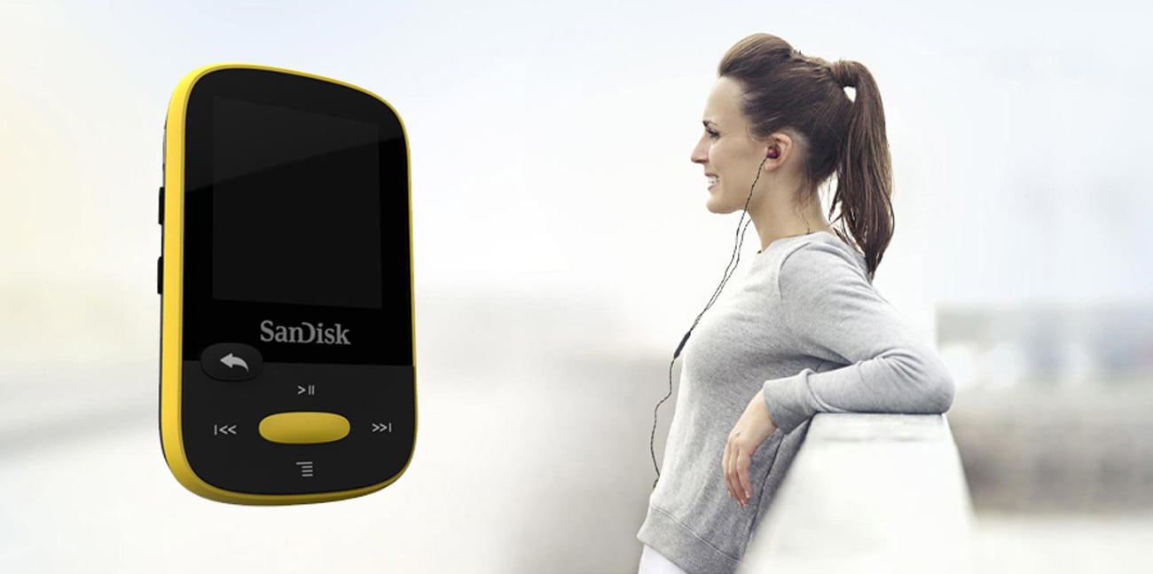 Odtwarzacz SanDisk Clip Sport 8GB Yellow