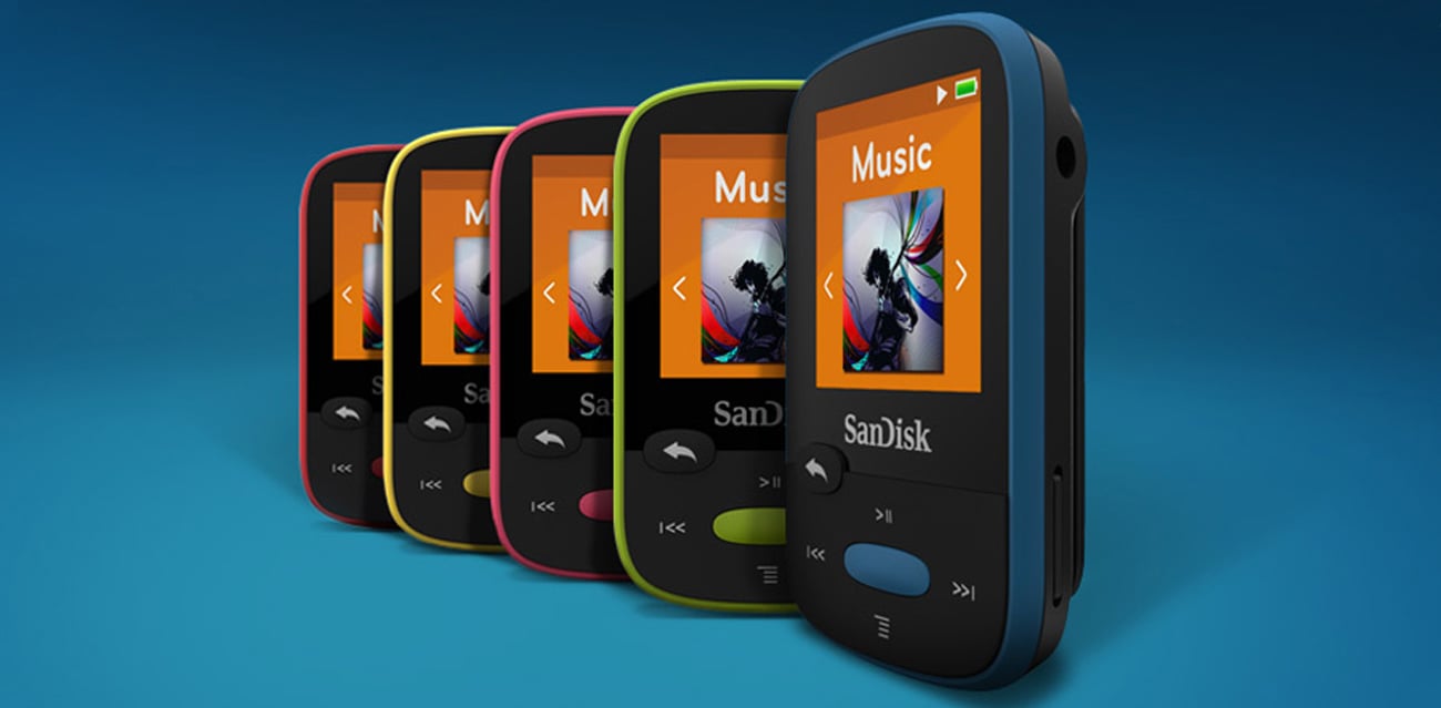 Odtwarzacz SanDisk Clip Sport 8GB Lime