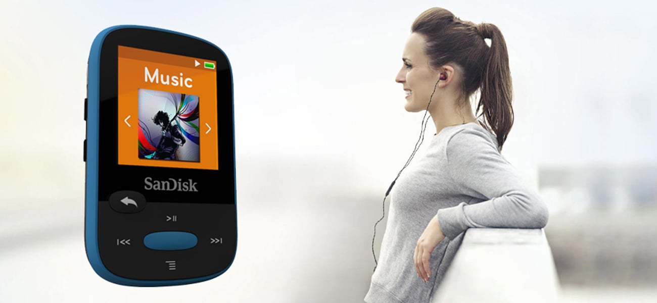 Odtwarzacz SanDisk Clip Sport 8GB Blue