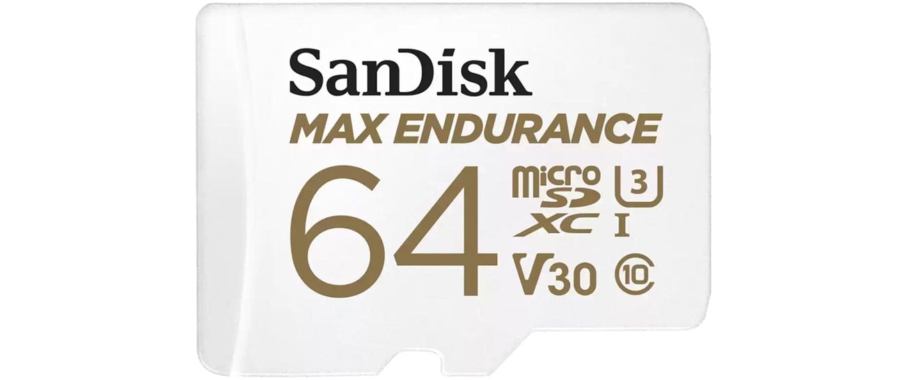 SanDisk Max Endurance 64 GB karta do monitoringu