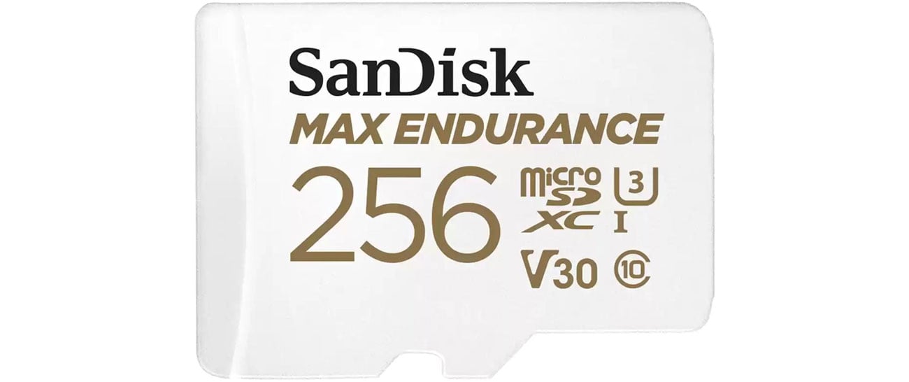 SanDisk Max Endurance 256 GB karta do monitoringu