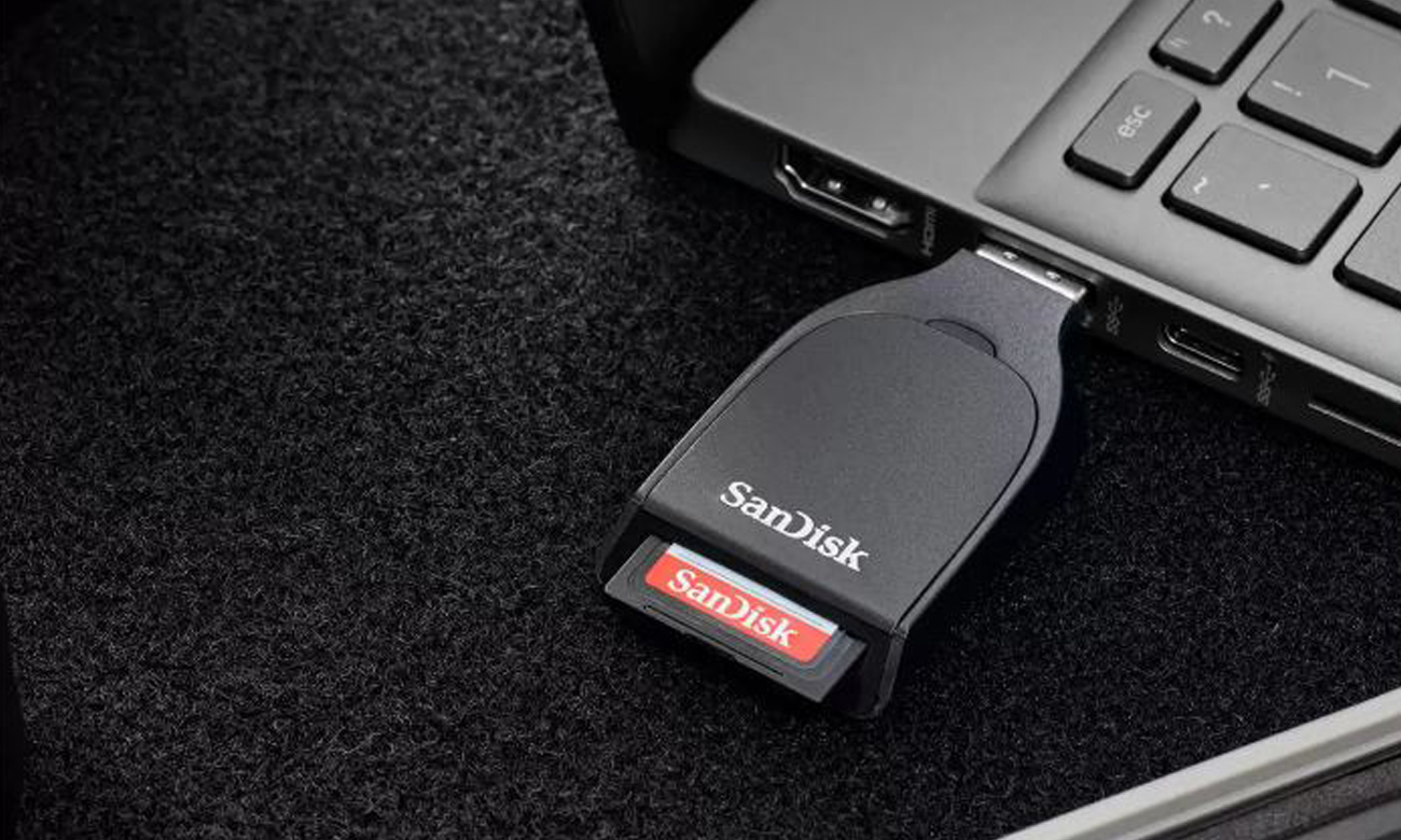 Czytnik kart SanDisk QuickFlow SD UHS-I USB 3.2 250/150 MB/s