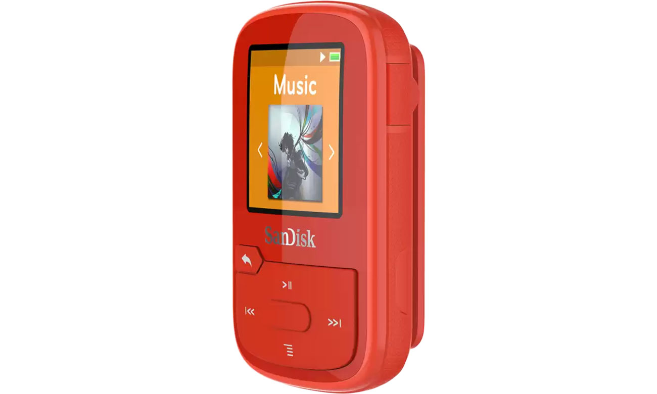 SanDisk Clip Sport Plus 32GB czerwony SDMX32-032G-E46R