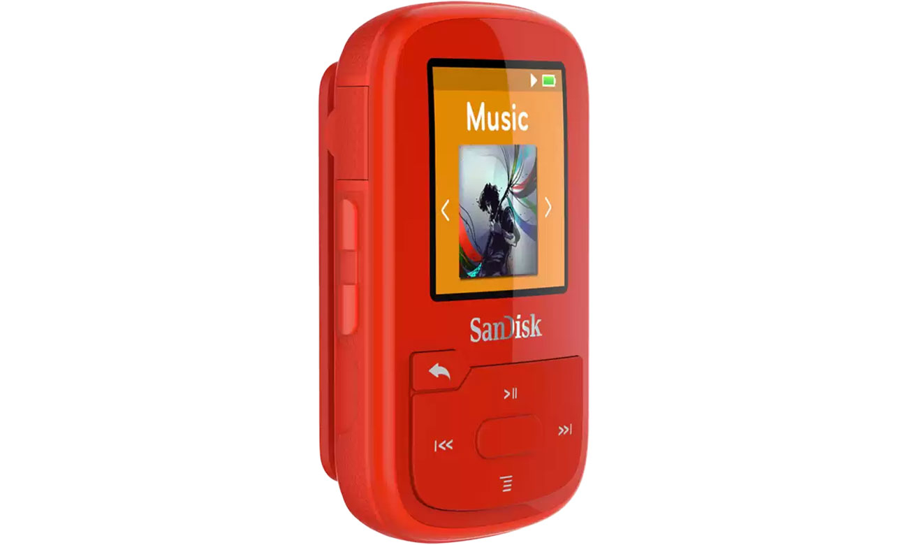 SanDisk Clip Sport Plus 32GB czerwony SDMX32-032G-E46R