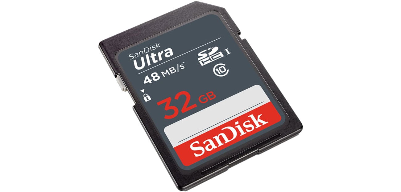 Carte mémoire SD Sandisk ULTRA SDHC 32 Go - SDSDUNC-032G-GN6IN