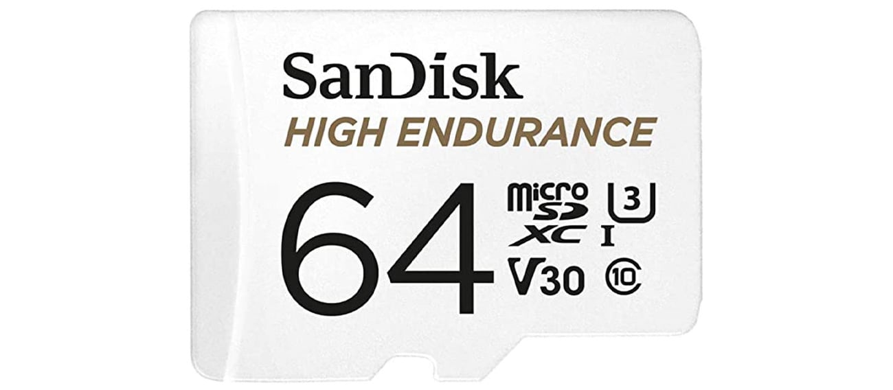 Karta pamięci SanDisk 64GB microSDXC High Endurance UHS-I U3 V30