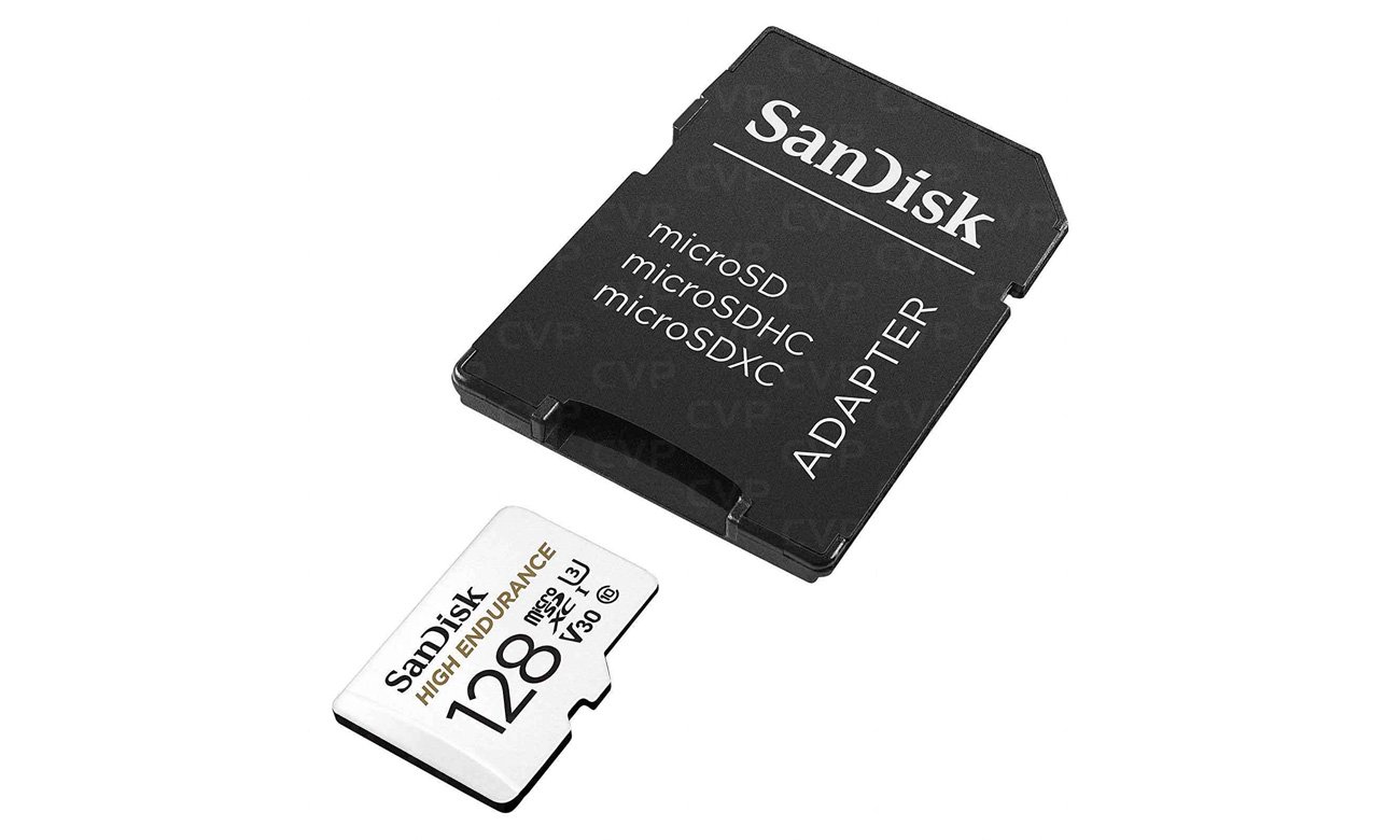 Karta pamięci SanDisk 128GB microSDXC High Endurance UHS-I U3 V30