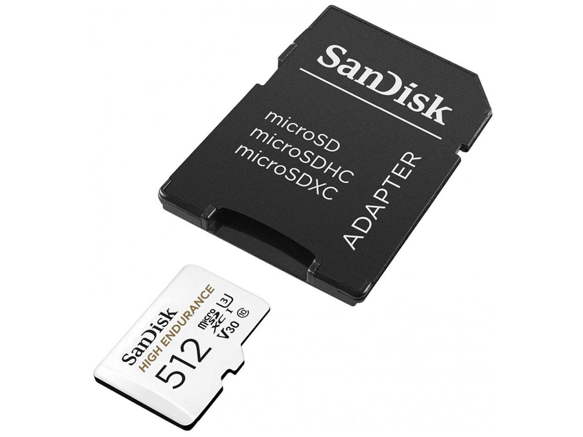 Speicherkarte SanDisk 512GB microSDXC High Endurance UHS-I U3 V30