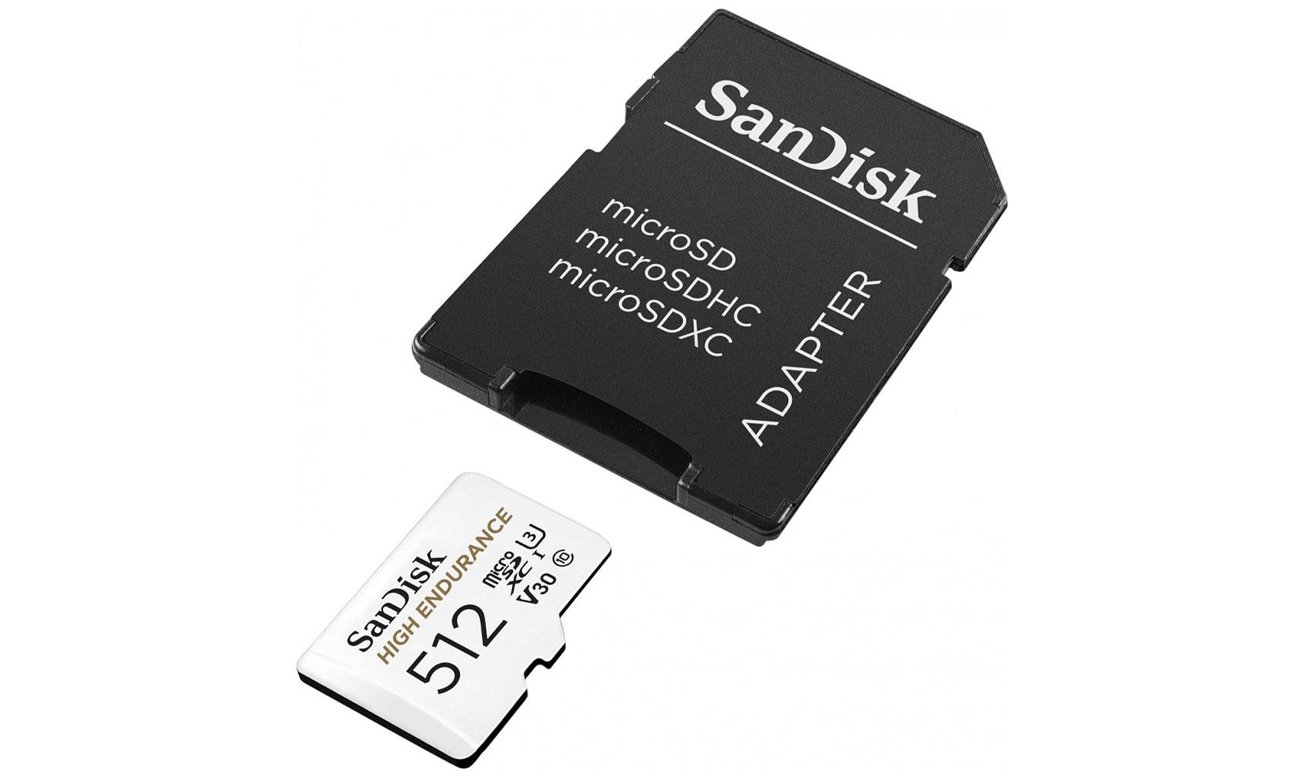 Speicherkarte SanDisk 512GB microSDXC High Endurance UHS-I U3 V30