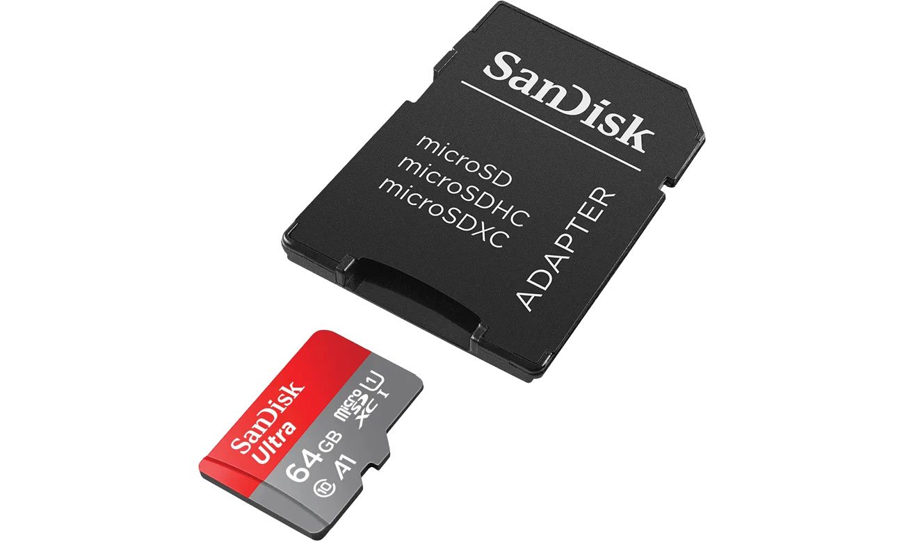 SanDisk 64GB microSDXC Ultra Adapter