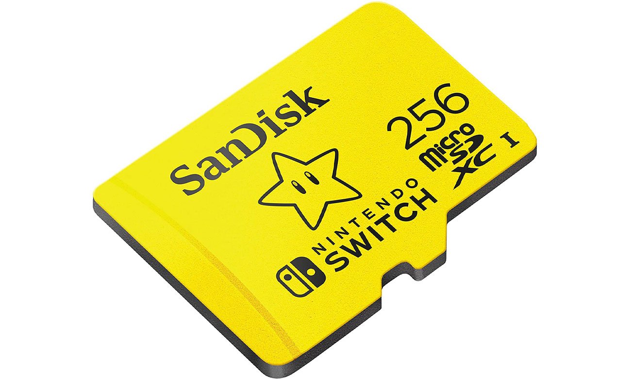 Karta pamięci SanDisk 256GB do Nintendo Switch