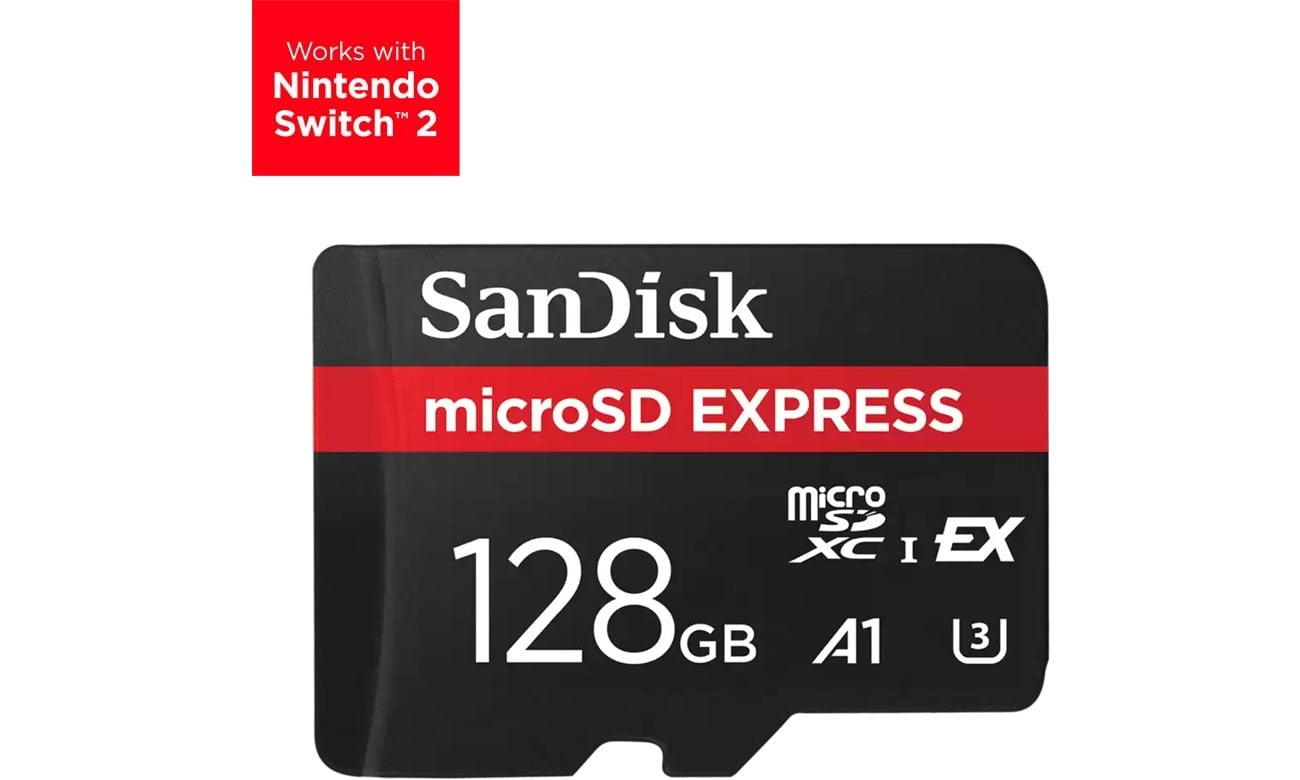 SanDisk EXPRESS microSDXC 128GB (880/480 MB/s) EX C10 U3 UHS-I