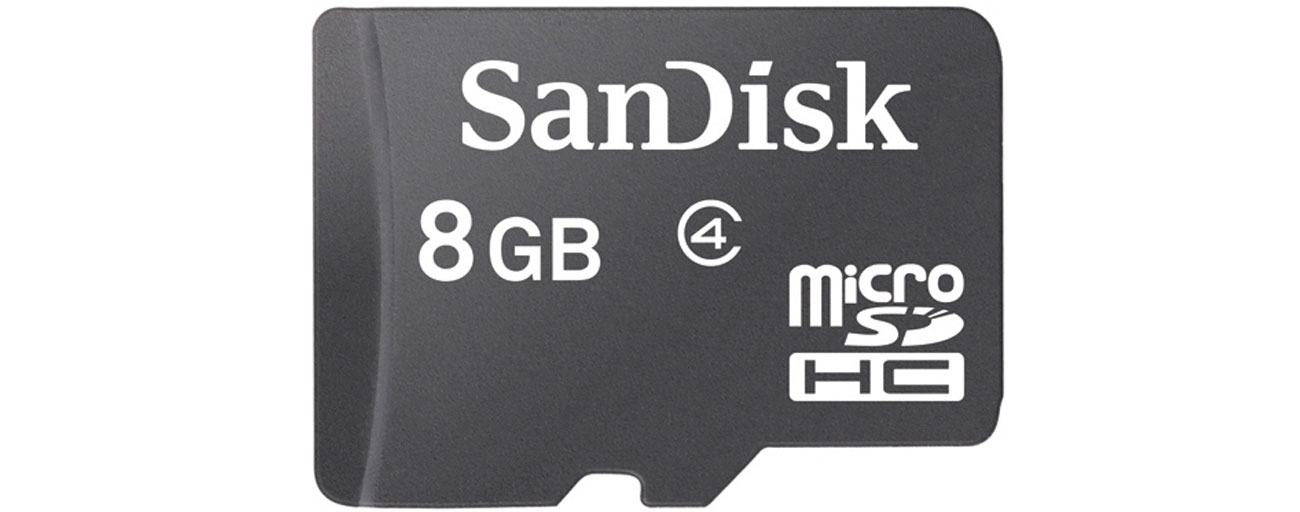 Karta pamięci SanDisk microSDHC 8 GB uniwersalna kompatybilna