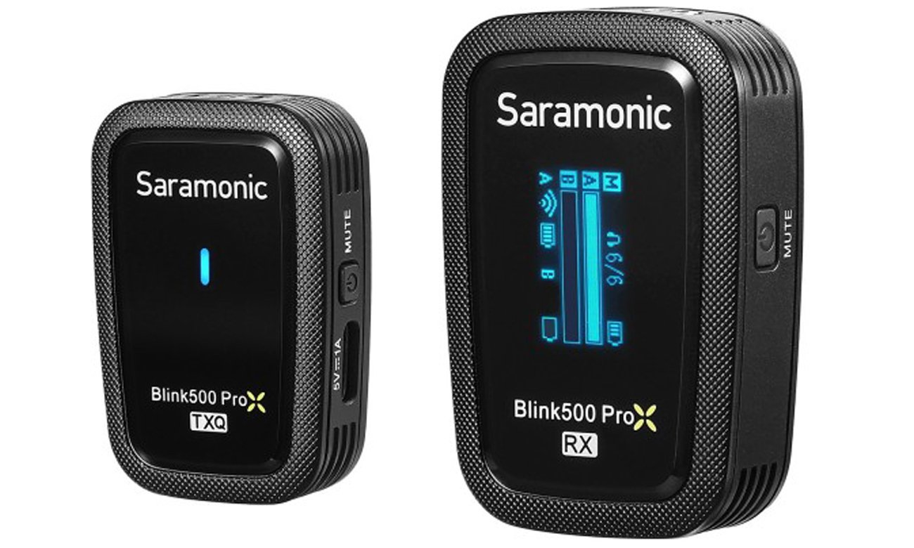 Saramonic Blink500 ProX Q1 (RX + TX) drahtloses Audioübertragungssystem