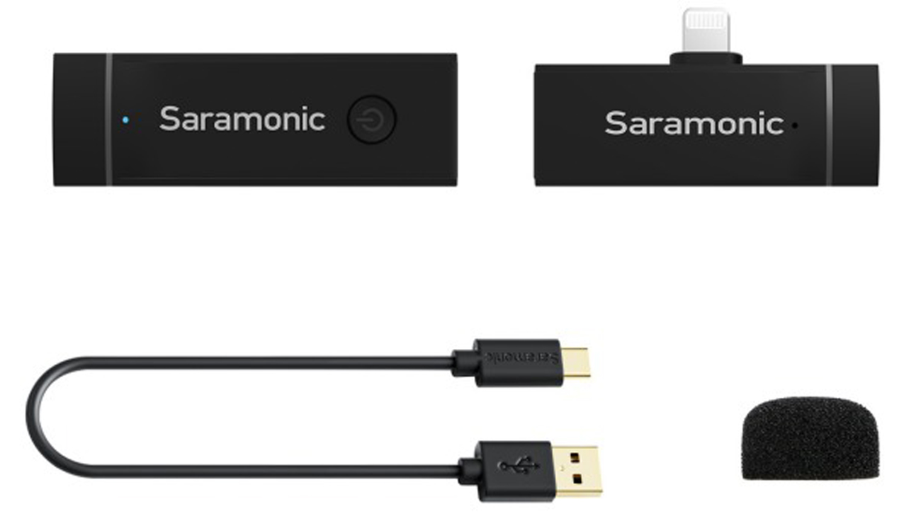 Saramonic Blink Go-D1 Drahtloses Audiotransmission-Set