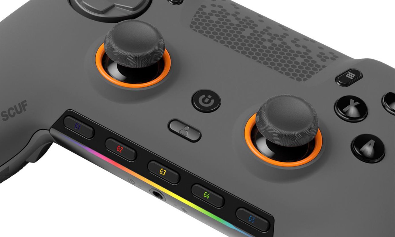 Kontroler bezprzewodowy SCUF Envision Pro Szary - Zyskaj przewagę dzięki przyciskom G-KEYS