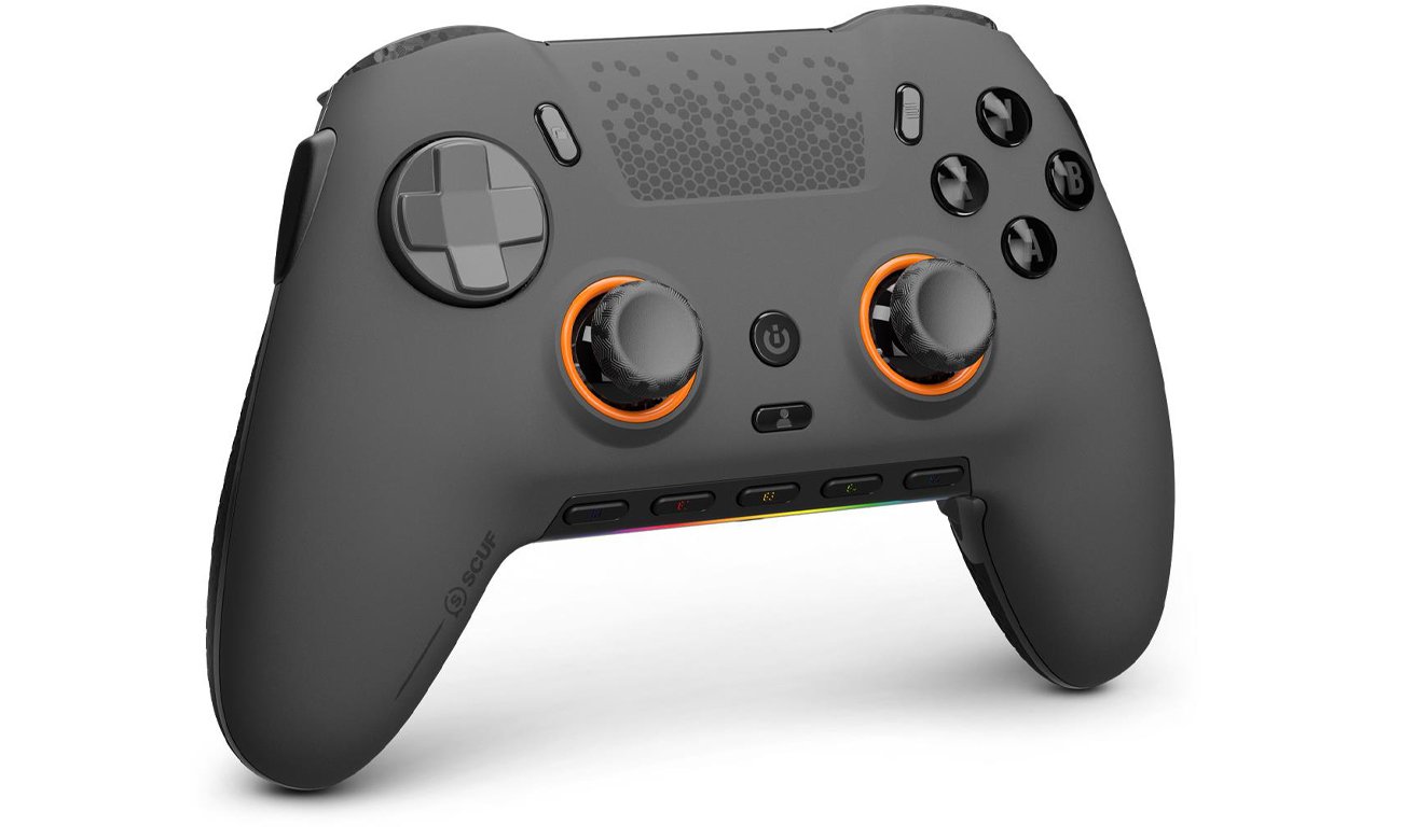Kontroler bezprzewodowy SCUF Envision Pro Szary - Widok od przodu pod kątem