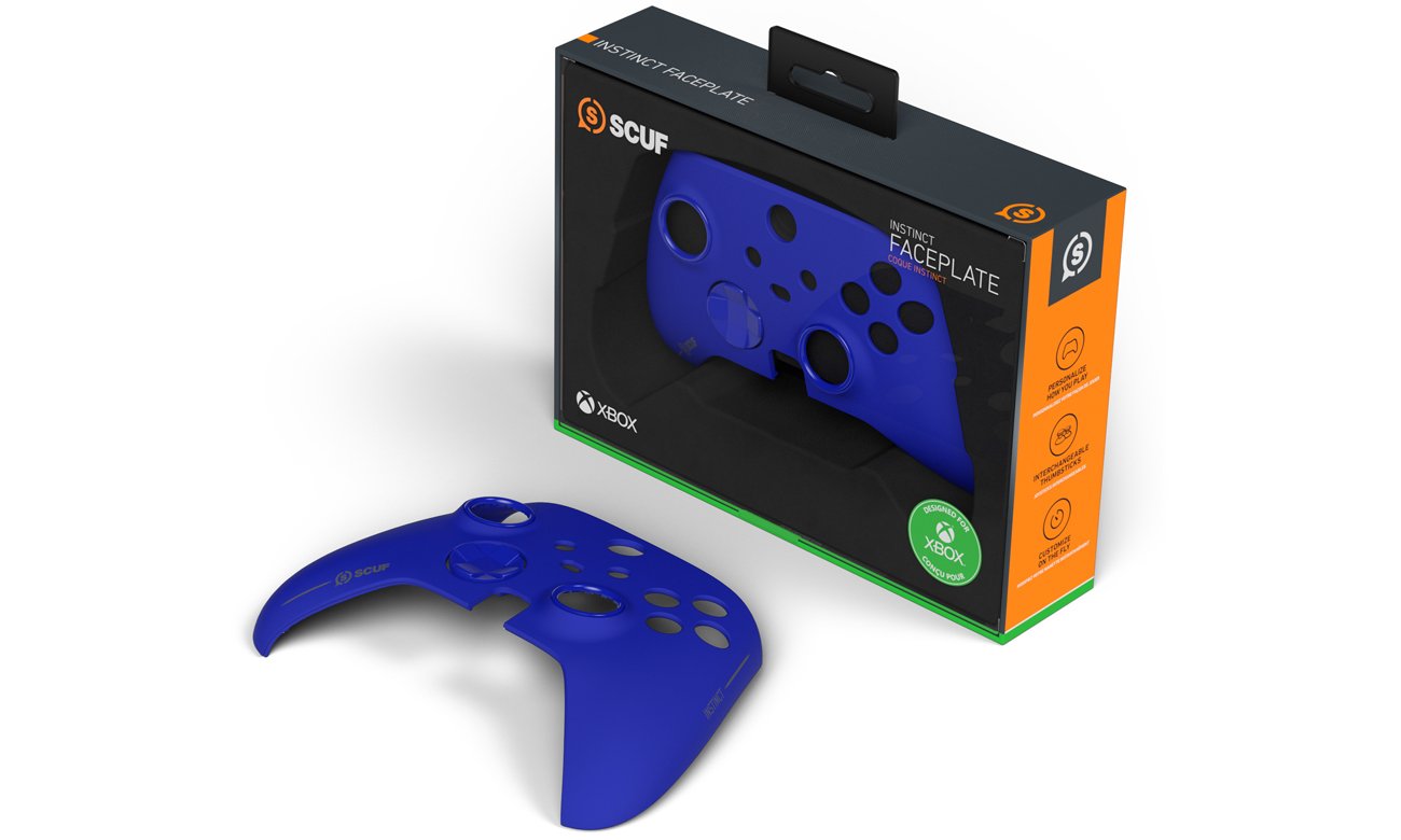 SCUF Instinct Faceplate Kit (niebieski)