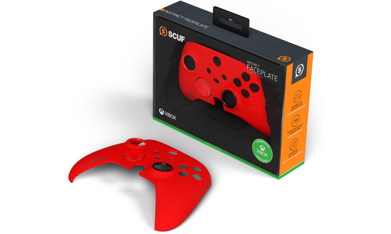 SCUF Instinct Faceplate Kit (czerwony)