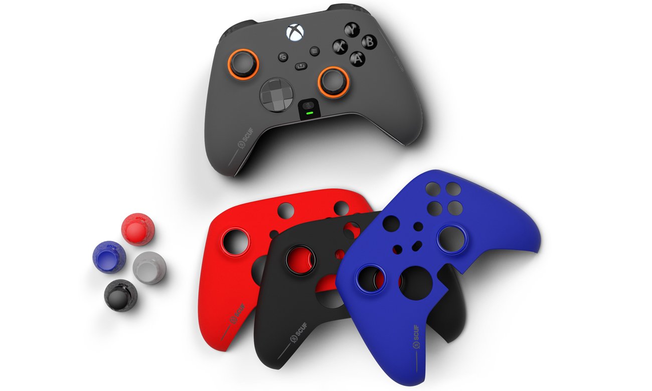 Kontroler bezprzewodowy SCUF Instinct Pro - Wymienne gałki i panele