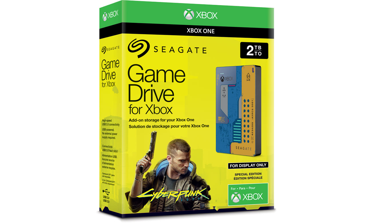 Seagate Game Drive Cyberpunk 2077 2TB USB 3.0 STEA2000428