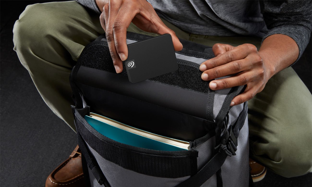 Seagate Expansion SSD Kompaktowy rozmiar